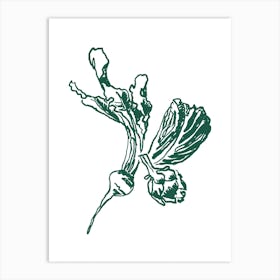 Beetroot Art Print