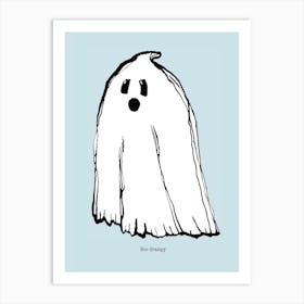 Boo Grampy Art Print