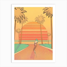 Miami Beach Art Print