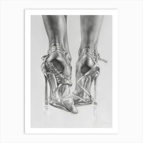 High Heeled Shoes 13 Art Print