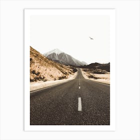 Mountain Road Art Print