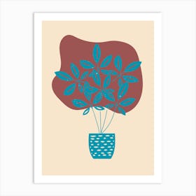 Potted Plant 1 Art Print