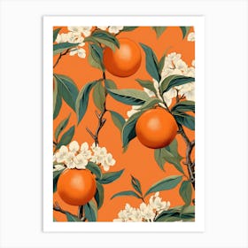 Orange Blossoms Art Print