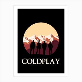 Coldplay 2 Art Print