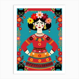 Mexican Folk Art Art Print