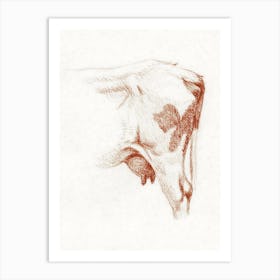 Back Legs Of A Cow, Jean Bernard Art Print