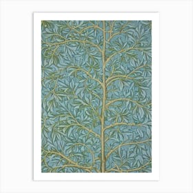 Spanish Oak 2 tree Vintage Botanical Art Print
