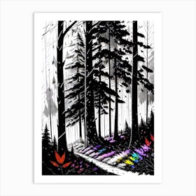 Forest 59 Art Print