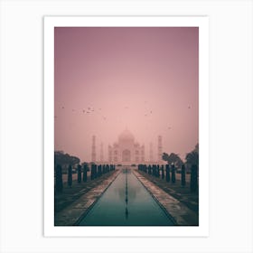Landscapes Raw 22 Taj Mahal (India) Art Print