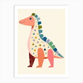 Nursery Dinosaur Art Scelidosaurus 4 Art Print