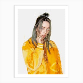 Billie Eilish Art Print