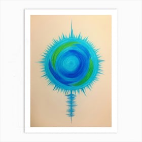 Earth Painting Art Print