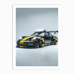 Porsche 911 Gt3 Rs Art Print