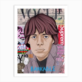 Mick Jagger Art Print