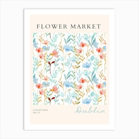 Flower Market 51 Art Print