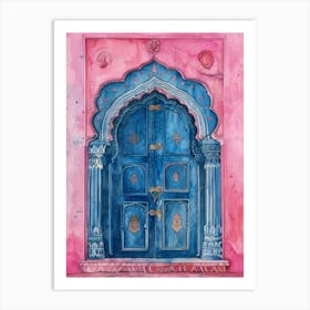 Blue Door 65 Art Print