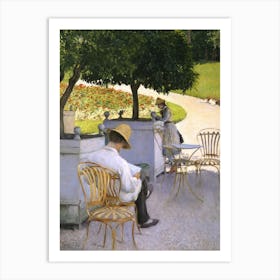 The Orange Trees by Gustave Caillebotte (c1900) Art Print