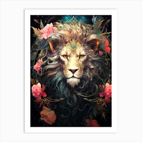 Lion Art 1 Art Print