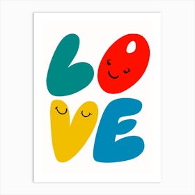 Love letters Art Print