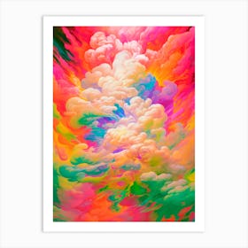 Colorful Winds Art Print