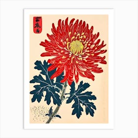 Chrysanthemum 12 Art Print