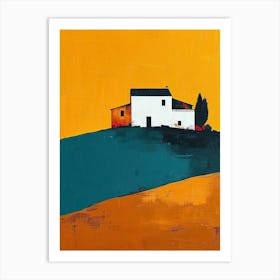 Perugia Panorama: Umbrian Home with a View, Italy Art Print