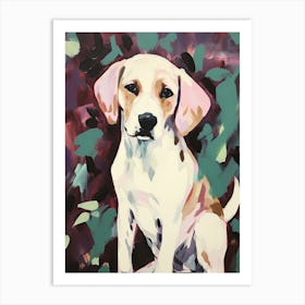 A Beagle Dog Painting, Impressionist 4 Art Print