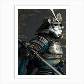 Stormtropper As A Vintagepunk Samurai 35 Art Print