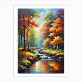 Autumn Forest 5 Art Print