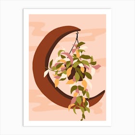Crescent Garden Art Print