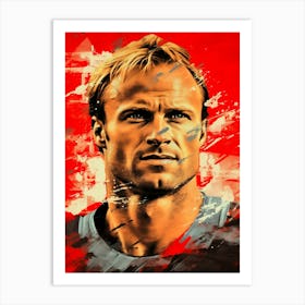 Dennis Bergkamp (3) Art Print