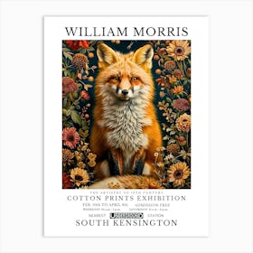 William Morris Exhibition Animals Series 17 Art Print