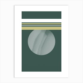 Green And Gold. Art Print