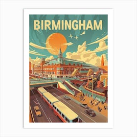 Birmingham Art Print