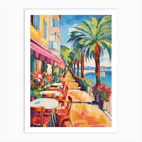 Cannes France 7 Fauvist Painting Art Print