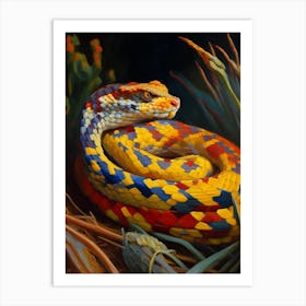 Corn Snake 1 Painting Art Print