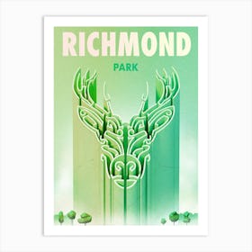 Richmond Park Art Print