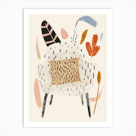 Boho Chair Art Print