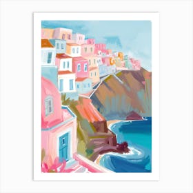 Santorini Print 6 Art Print