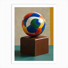 Soccer Ball Art Print