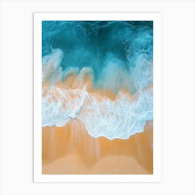 Sand And Ocean Art Print