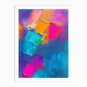 Abstract Colorful Painting 1 Art Print