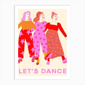 Lets Dance Art Print