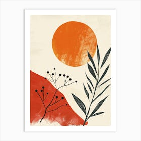 Jetset Lush Mid Century Style Art Print