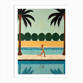 'The Pool' Art Print