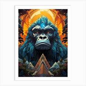 Gorilla Art Print