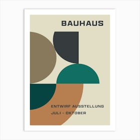 Bauhaus Neutral Print 1 Art Print