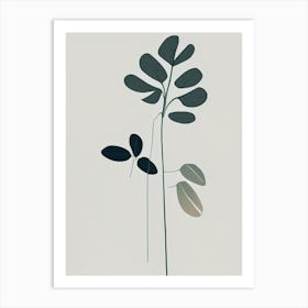 Lovage Herb Simplicity Art Print