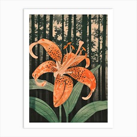 Lily Of The Forest Art Print