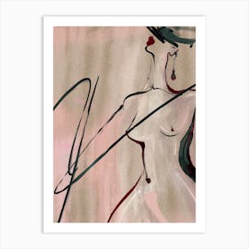 Nude Woman Art Print